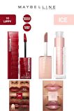 Maybelline Dudak Dolgunlaştırıcı Parlatıcı Kalıcı Işıltılı Dudaklar Nemlendirici Lip Gloss Seti 10 Lippy-002 Ice