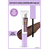 Super Lock Brow Glue Kaş Sabitleyici Maskara -  Deep Brown