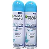 Garnier Mineral Deo  Saf Temiz 150 ml x 2