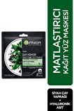 Garnier Skin Naturals Kömürlü Kağıt Yüz Maskesi Siyah Çay