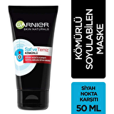 Garnier Kömürlü Siyah Nokta Karşıtı Soyulabilen Maske 50 ml