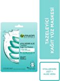 Garnier Hyaluronik Aloe Temizleyici Kağıt Yüz Maskesi