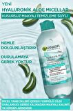 Garnier Micellar Hyaluronik Aloe Kusursuz Makyaj Temizleme Suyu 400 ml