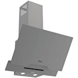 Ferre D065-SA DC İnverter Motor 36 dB Ultra Sessiz Yatık Cam Davlumbaz - Gri