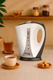 AwoxVivity Açık Rezistanslı Su Isıtıcı Kettle Beyaz