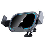 ALLY D11 Galaxy Z Fold 4/3 15W Wireless Şarj Araç İçi Telefon Tutucu