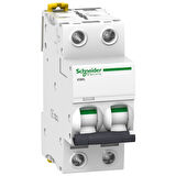 Schneider A9F94216 Minyatür devre kesici, Acti9 iC60L, 2P, 16 A, C eğrisi, 15000 A (IEC 60898-1), 25 kA (IEC 60947-2) 
