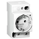 Schneider Electric A9A15035, DIN soket iPC-2P+E -16A-250VAC- VDE 0620 -alman std- ger.bas.gös.lamba