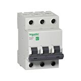 SCHNEİDER ELECTRİC Easy9 Mcb Ez9F43306 6A Sigorta (3P, 3Ka, C Eğrisi)