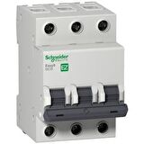 SCHNEİDER ELECTRİC Easy9 Mcb Ez9F43310 10A Sigorta (3P, 3Ka, C Eğrisi)