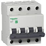 SCHNEİDER ELECTRİC Easy9 Mcb Ez9F43440 40A Sigorta (4P, 3Ka, C Eğrisi)