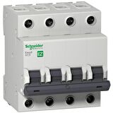 Schneider EZ9F34432, Easy9 4  Faz 32A 4,5 KA C Tipi N Otomat