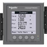 Schneıder,Pm2220 Lcd Rs485 Min/Max Rtc 15Th Harmonik  Metsepm2220