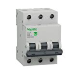 SCHNEİDER ELECTRİC Easy9 Mcb Ez9F51363 63A Sigorta (3P, 10Ka, C Eğrisi)