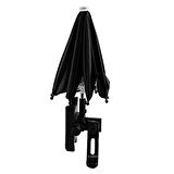 HSB537 TELEFON TUTUCU AYNA BAĞLANTILI ŞEMSİYE APARATLI