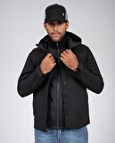 Sun Valley Lewsor Erkek Kapişonlu Softshell Ceket-LEWSOR99N