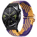 Coofbe Tokalı Elastik 22Mm Samsung Gear S3 Kordon Watch 4 uyumlu  Kordon Samsung Gt2 Kordon Gt2E 4 uyumlu 6Mm Kordon