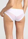 Dim Beyaz Kadın Bikini Külot D063