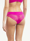 Dim Pembe Kadın Bikini Külot D08H5