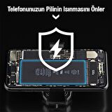 Coofbe Super Soğutucu RGB Işıklı 700mAh Şarjlı Telefon Soğutucu Fanı Ayarlanabilir Hız 6000 Devir