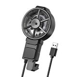 Coofbe Super Soğutucu USB Kablolu Telefon Soğutucu Radyatör  9 Bıçaklı Telefon Radyatör Soğutucu