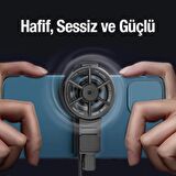 Coofbe Super Soğutucu USB Kablolu Telefon Soğutucu Radyatör  9 Bıçaklı Telefon Radyatör Soğutucu