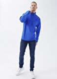 Quiksilver Mavi Erkek Polar Sweatshırt EQYFT03163Mission HalfZip M OTLR