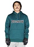 Dc Shoes Yeşil Erkek Kapüşonlu  Baskılı Kayak Montu ADYFT03343 SNOWSTAR