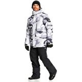 Quiksilver Mission Printed Erkek Su Geçirmez Snowboard Kar Montu  EQYTJ03338