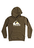 Quiksilver Krem Erkek Kapüşonlu Sweatshirt EQYFT04450 BIG LOGO HOOD