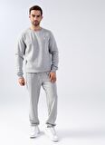 Quiksilver Gri Erkek Düz Yaka Sweatshirt EQYFT04647 ESSENTIALS M OTLR