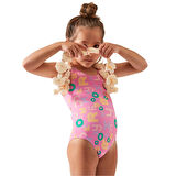 Roxy ERLX103093 Funny Bambino One Piece Kız Çocuk Mayo