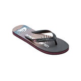 Quiksilver Siyah - Pembe Erkek Terlik AQYL101287 MOLOKAI WORDBLOCK