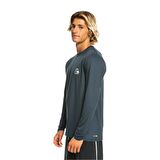Quiksilver EQYWR03381 Heritage Heather Ls Erkek Yüzücü Tişörtü