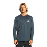 Quiksilver EQYWR03381 Heritage Heather Ls Erkek Yüzücü Tişörtü
