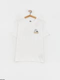 Quiksilver Bisiklet Yaka Beyaz Erkek T-Shirt EQYZT07225 RISESHINE M TEES