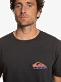 Quiksilver Bisiklet Yaka Siyah Erkek T-Shirt EQYZT07252 PASTIMEPARADISE M TEES