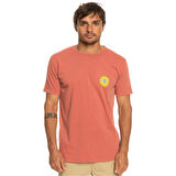 Quiksilver Bisiklet Yaka Kırmızı Erkek T-Shirt EQYZT07262 PLANETPOSITIVE M TEES