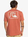 Quiksilver Bisiklet Yaka Kırmızı Erkek T-Shirt EQYZT07239 THEORIGINALTEE M TEES