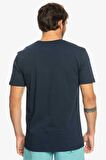 Quiksilver Bisiklet Yaka Lacivert Erkek T-Shirt EQYZT07227 INSHAPES M TEES