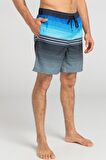 ALL DAY HTR STRIPE  LB Mavi Erkek Şort - Mayo