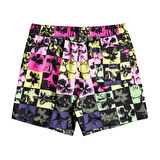 Billabong Pembe - Siyah Erkek Şort Mayo EBYJV00107 GOOD TIMES LB