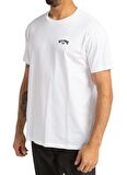 Billabong Beyaz Erkek Bisiklet Yaka Regular Fit T-Shirt EBYKT00100_ARCH  KTTP