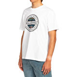 Billabong Yuvarlak Yaka Beyaz Erkek T-Shirt EBYZT00105 ROTOR FILL SS