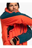 Quiksilver MISSION BLOCK JK Turuncu Erkek Mont