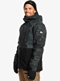 Quiksilver Mission Printed Block Jk Erkek Kayak Montu