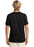 Billabong Siyah Erkek Bisiklet Yaka Regular Fit Desenli T-Shirt EBYZT00143_INVERSED  TEES