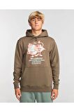 Billabong TAKE CARE PO Kahverengi Erkek Sweatshirt