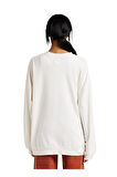 Billabong Ebjft00119 Ride In Sweat Krem Kadın Sweatshirt