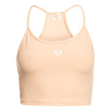 Rise&Vibe Rib Kadın Pembe Günlük Stil T-shirt ERJKT04116-TGE0